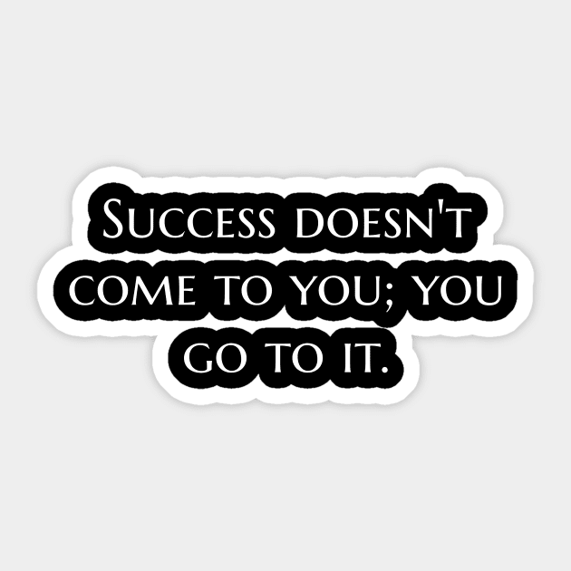 Success T-shirt Sticker by EndlessAP